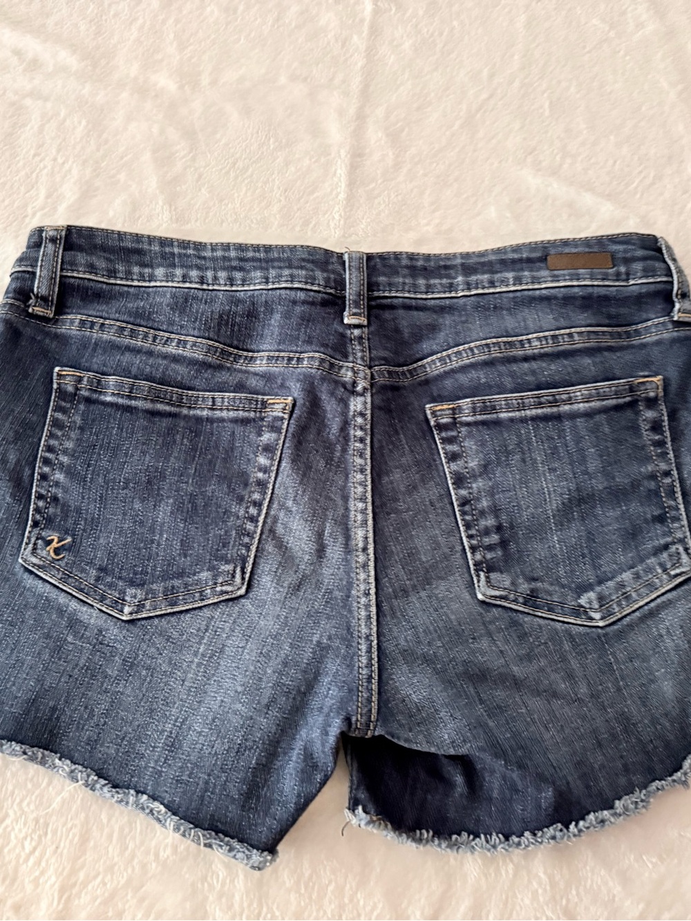 Kut From The Kloth Gidget Frey Denim Shorts 6 - Picture 6 of 11